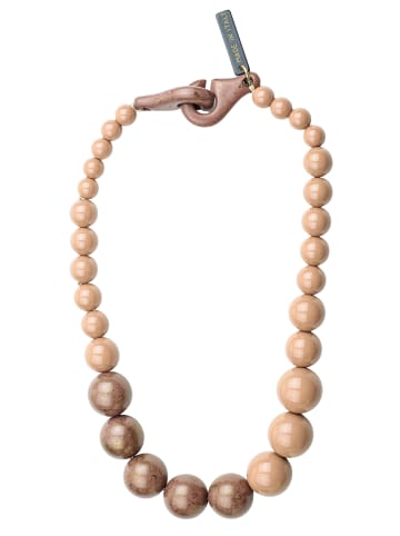 collezione alessandro Kurze Kette " Delia " in hellbraun