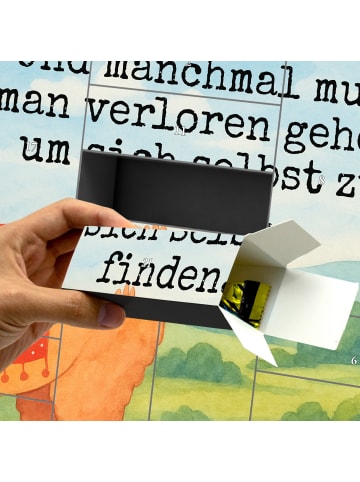 Mr. & Mrs. Panda Befüllbarer Adventskalender Alpaka Stolz Design... in Weiß