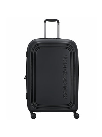 Mandarina Duck Logoduck + 4 Rollen Trolley L 75 cm in black