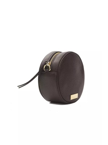 Pompei Donatella Braun Leder Damen Umhänge- Tasche