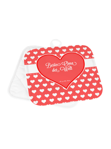 Mr. & Mrs. Panda 2er Set Topflappen  Oma mit Spruch in Keine Angabe