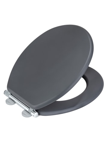 Wenko WC-Sitz Morra Anthrazit Matt, WC-Sitz Mod. Morra Anthrazit Matt in Grau - Anthrazit