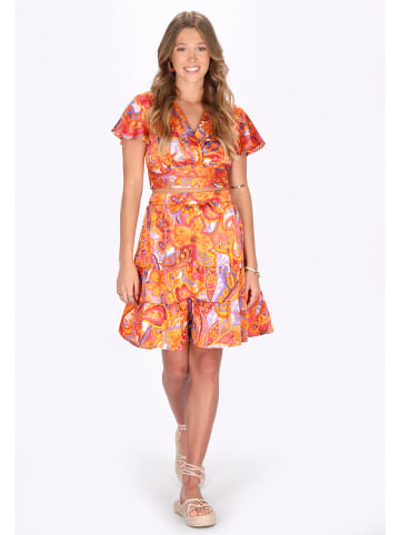 IZIA Women Skirt in orange