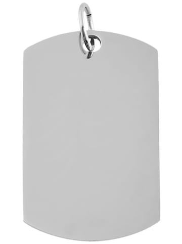 Adeliás Unisex Anhänger aus Edelstahl in silber