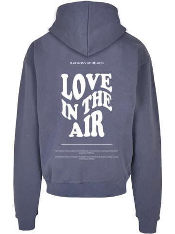 Merchcode Hoodie "Love In The Air Ultra Heavy Hoody" in Blau