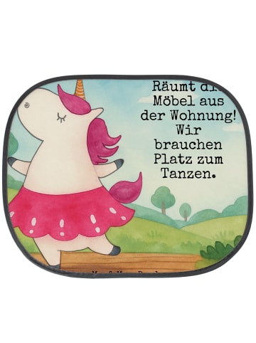 Mr. & Mrs. Panda sonnenschutz fenster Einhorn Ballerina Design m... in Weiß