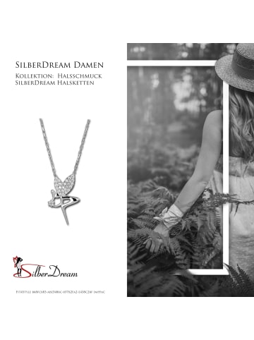 SilberDream 925 Sterling Silber Damen SilberDream Halsketten Fee  ca. 45,0cm