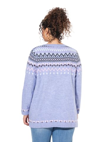Ulla Popken Pullover in himmelblau