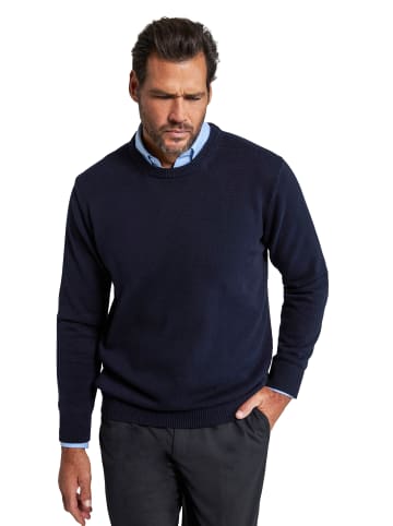 JP1880 Pullover in dunkel marine