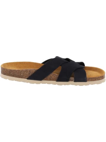 Palado Pantoletten Torna Premium Leather in Dunkelblau
