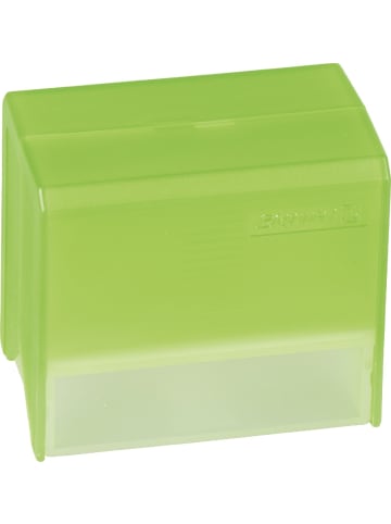 BRUNNEN Karteibox A8 quer Styrolux maigrün