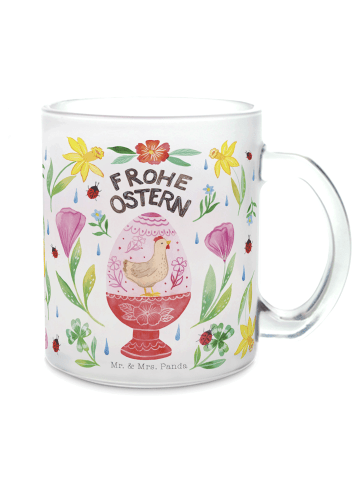 Mr. & Mrs. Panda Tee Tasse Ostern Ei ohne Spruch in Transparent