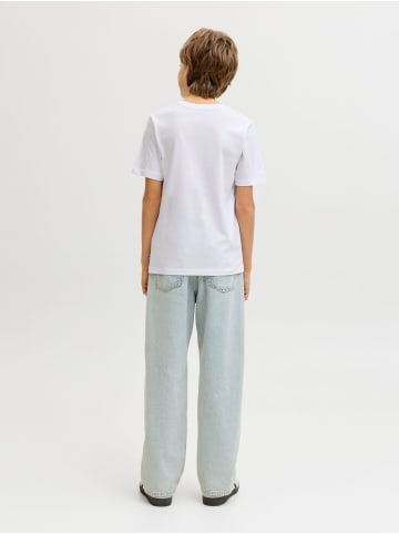 JACK & JONES Junior 3er Pack T-Shirts JJEORGANIC BASIC TEE JNR in white