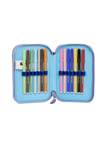 Bluey Federmäppchen 2-Fach gefüllt Bingo Etui Schule Kinder