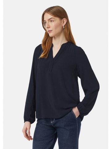 comma Bluse in 5839_tiefblau