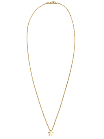 Elli Halskette 925 Sterling Silber Sterne in Gold