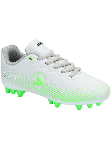 Jako Fußballschuhe Lightning AG Junior in weiß/neongrün