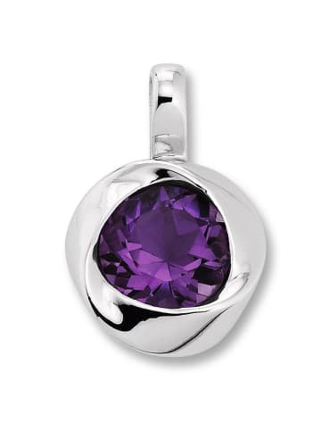 ONE ELEMENT  Amethyst Anhänger aus 925 Silber in silber