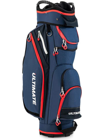 COSTWAY Golfbag 14er Einteilung in Blau