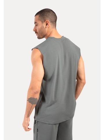SMILODOX Tank Top Xion in Grau