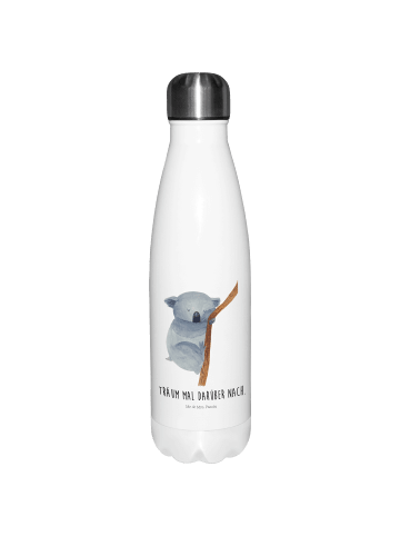 Mr. & Mrs. Panda Thermos Koalabär mit Spruch in Weiß