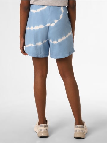 Marie Lund Sweatshorts in blau ecru