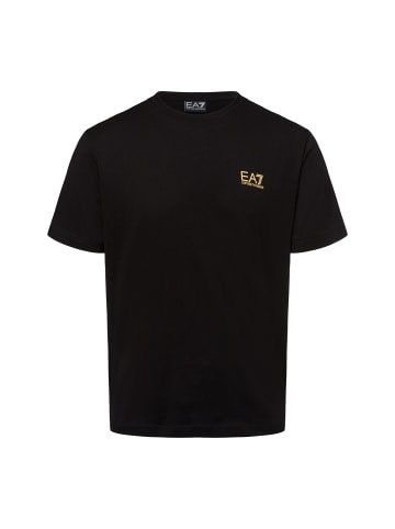 EA7 T-Shirt in schwarz gold
