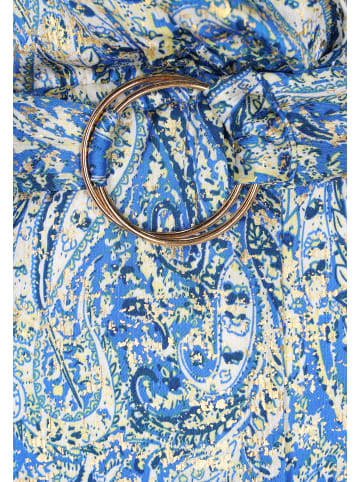 aleida Women Dress in Blue Multicolor