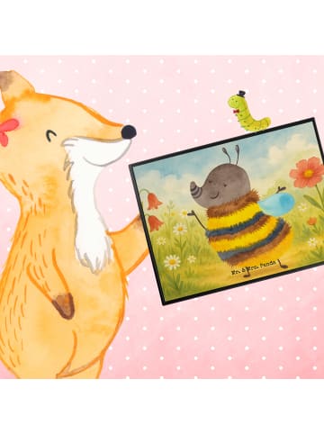 Mr. & Mrs. Panda Schreibunterlage Hummel flauschig Design ohne S... in Weiß