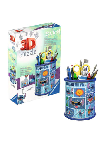 Ravensburger Puzzle 54 Teile 3D Puzzle Stiftehalter Disney Stitch 6-99 Jahre in bunt