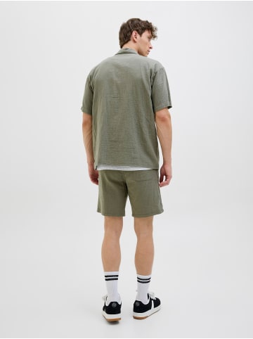 Jack & Jones Hawaii-Hemd in Mulled Basil