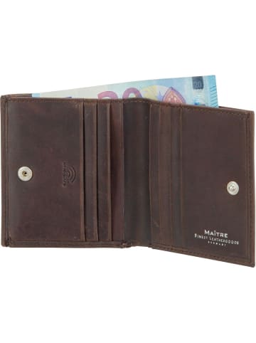 Maître Geldbörse Birkheim Gerfried BillFold SH4F in Dark Brown