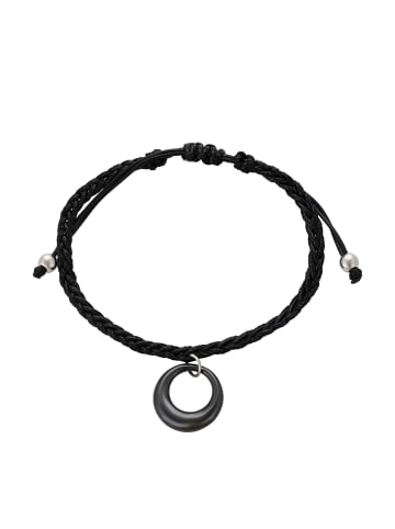 faina Women Bracelet in Black Silver