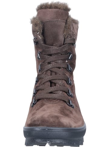 Legero Schnürstiefeletten, Winterstiefel, Winterstiefeletten in braun