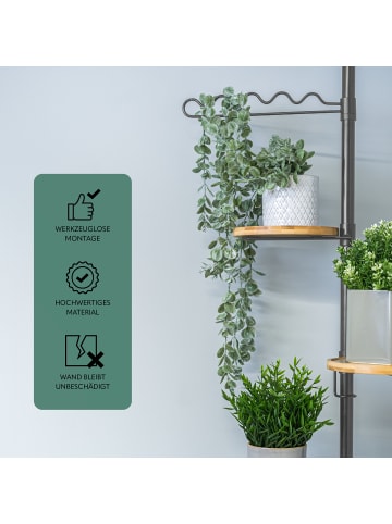 bremermann Teleskop-Blumenregal weiß