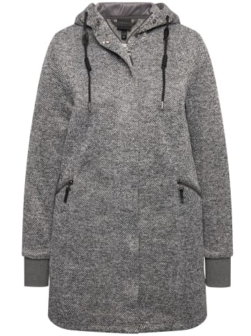 Ulla Popken Jacke in grau melange