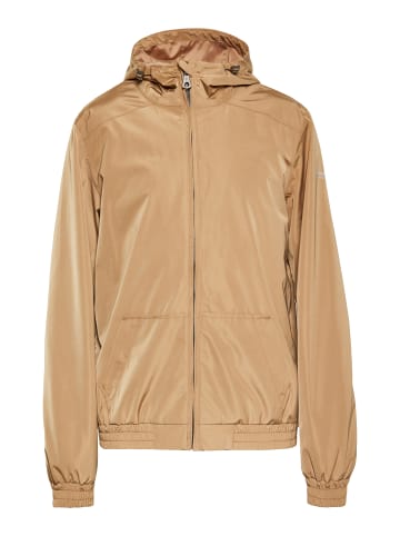 DreiMaster Herren Regenjacke Aus Recycelten Materialien in Sand