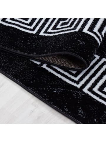 Teppich Boss Kurzflor Teppich Pago Schwarz