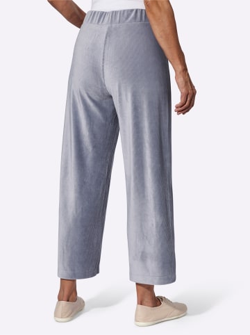 Sieh an! Jersey-Hose in taubenblau