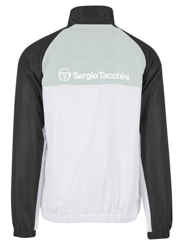 Sergio Tacchini Full Tracksuit in black/iceberg green
