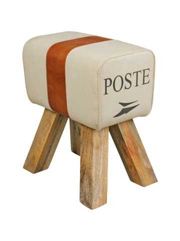 KADIMA DESIGN Design Turnbock Sitzhocker CANVAS 40 x 30 x 47 cm