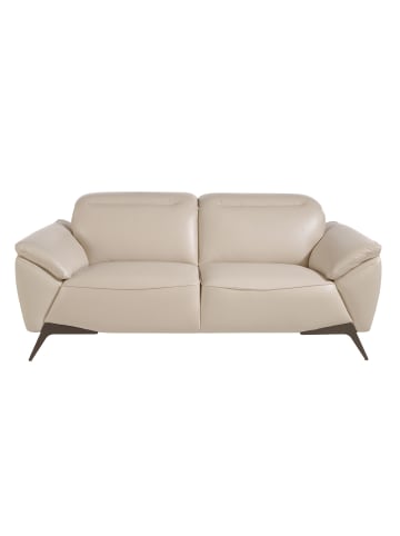 Angel Cerdá Sofa 6131 in Taupe Grau / Schwarz