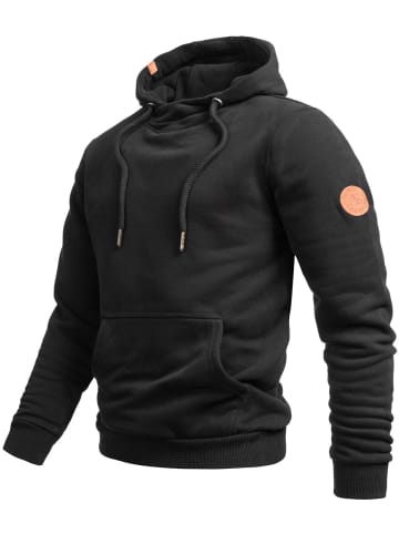 Alessandro Salvarini Hoodie AS-294 in Schwarz