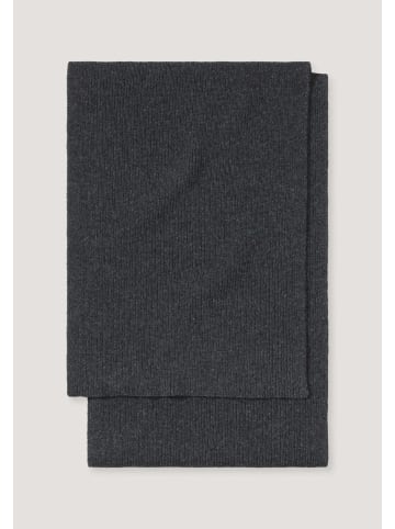 Hessnatur Hessnatur Strickschal aus Bio-Merinowolle mit recycelter Wolle und Bio-Baumwolle in anthrazit