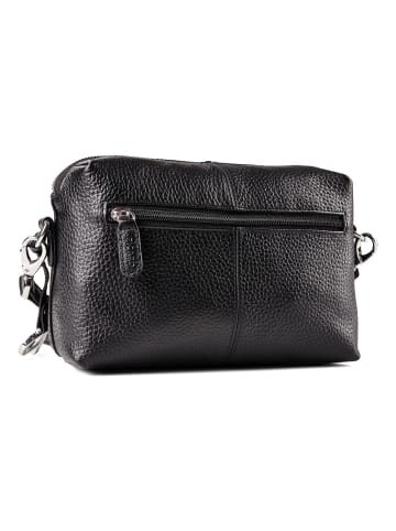 PICARD Texel Umhängetasche Leder 22 cm schwarz