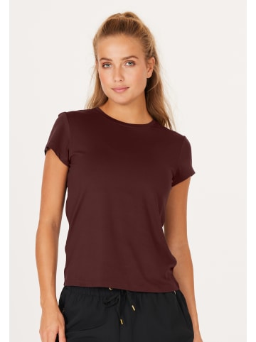 Athlecia T-Shirt Almi in 4241 Fudge