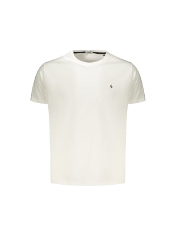 Coveri Moving Weiß Herren T-Shirt aus Baumwolle