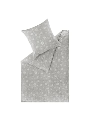 ESPRIT Winter Bettwäsche FLANELL in Hellgrau