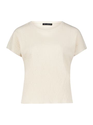 Betty Barclay Strukturshirt mit U-Boot-Ausschnitt in beige