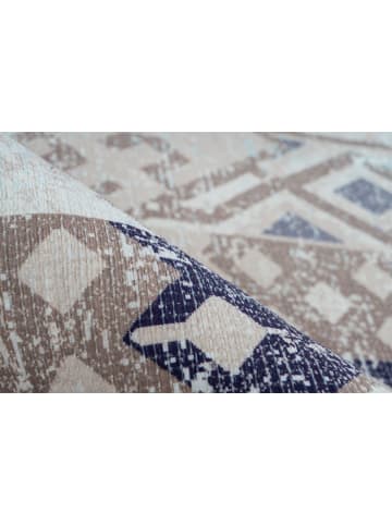 Arte Espina Wohnzimmer Teppich – Kurzflorteppich Indiana 225 in multi - blau - rechteckig
